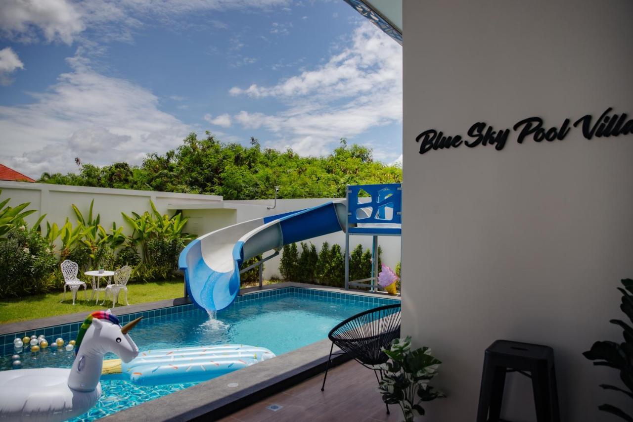 บลูสกาย พูลวิลล่า ชะอำ หัวหิน Blue Sky Pool Villa Ban Bo Fai 外观 照片