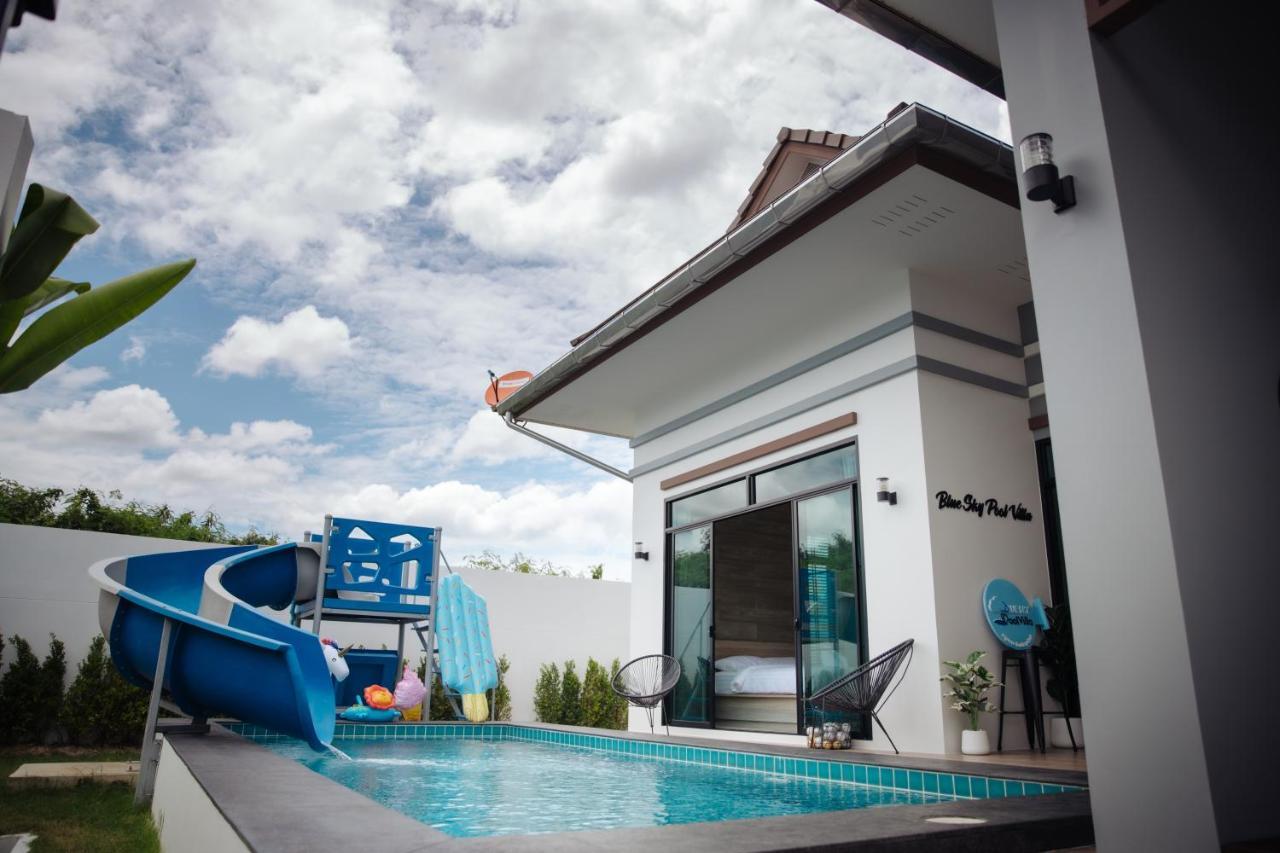 บลูสกาย พูลวิลล่า ชะอำ หัวหิน Blue Sky Pool Villa Ban Bo Fai 外观 照片