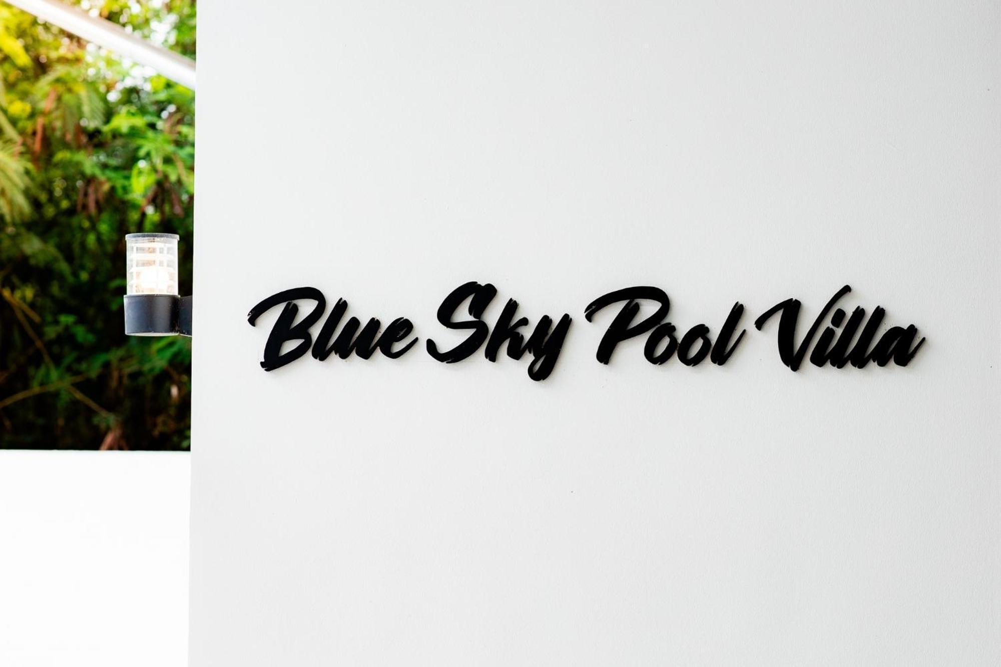 บลูสกาย พูลวิลล่า ชะอำ หัวหิน Blue Sky Pool Villa Ban Bo Fai 外观 照片